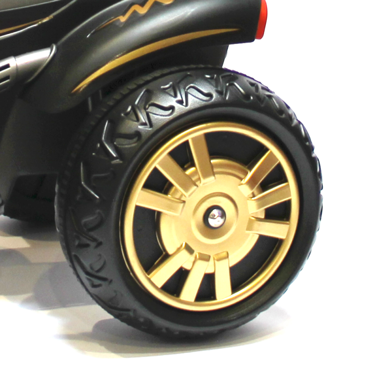 Moto Eletrica Biemme Sprint Turbo 12V com Capacete Gold - Moto