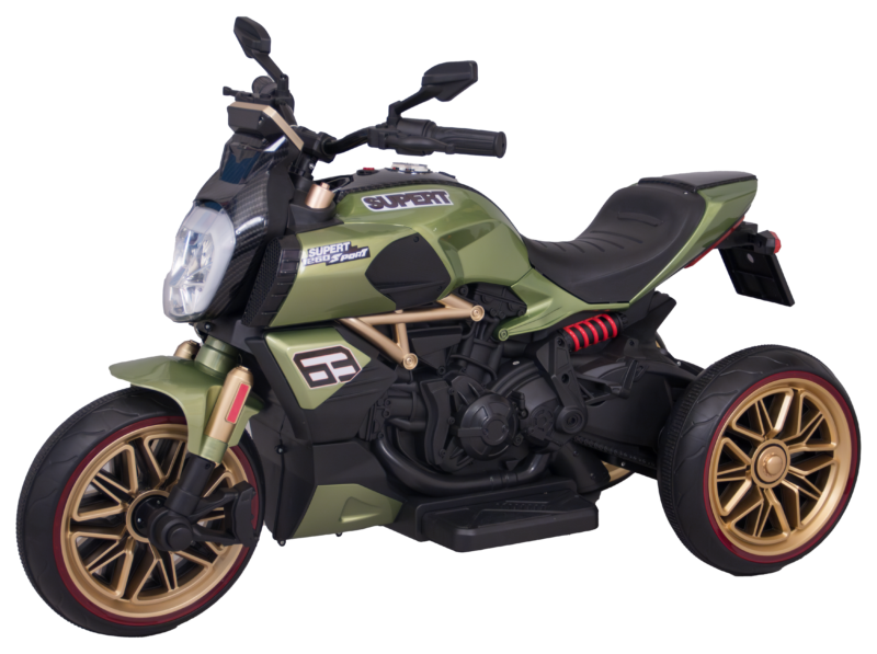 Moto Power Trike Verde - Image 2