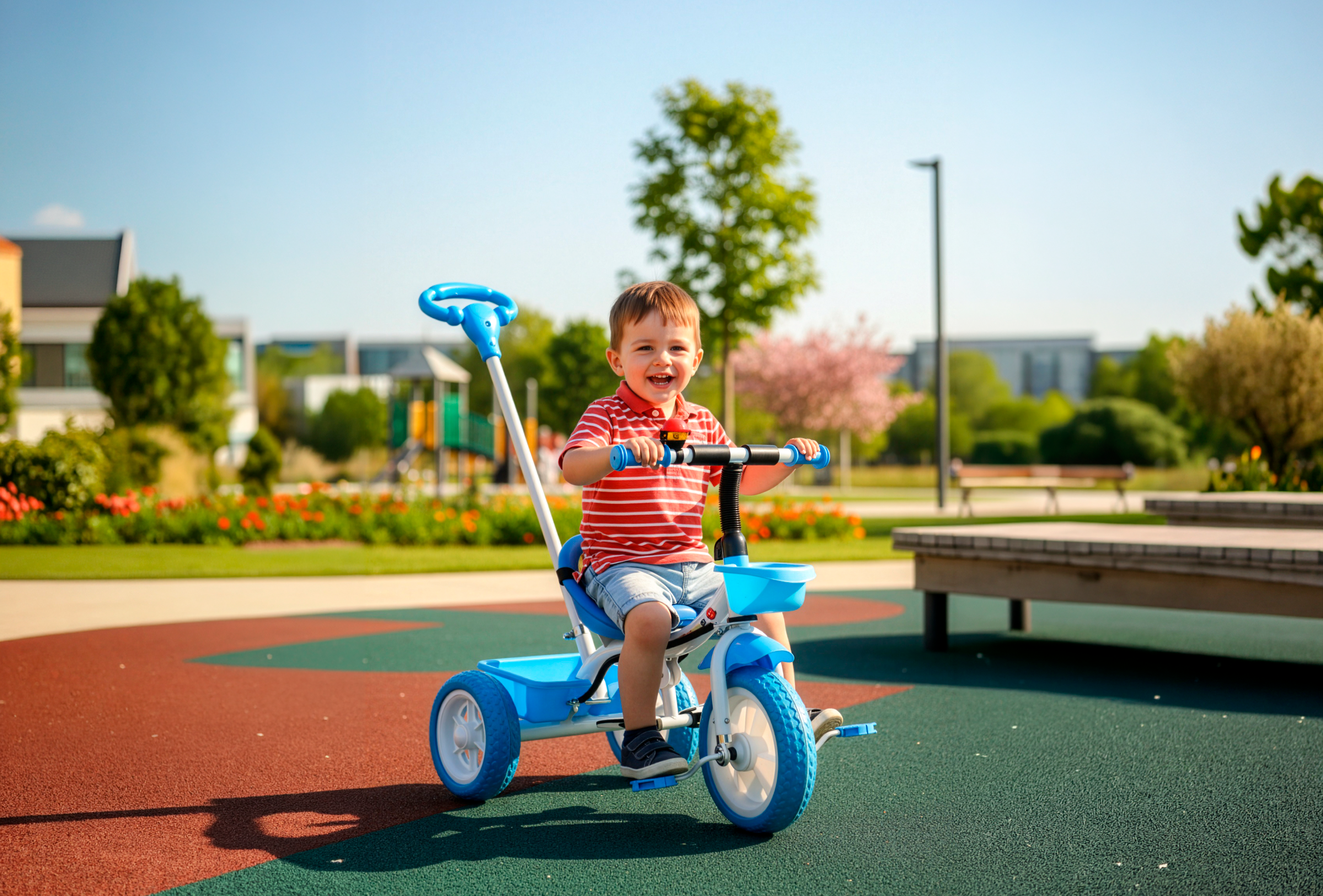 Triciclo Little Trike Comfort Blue