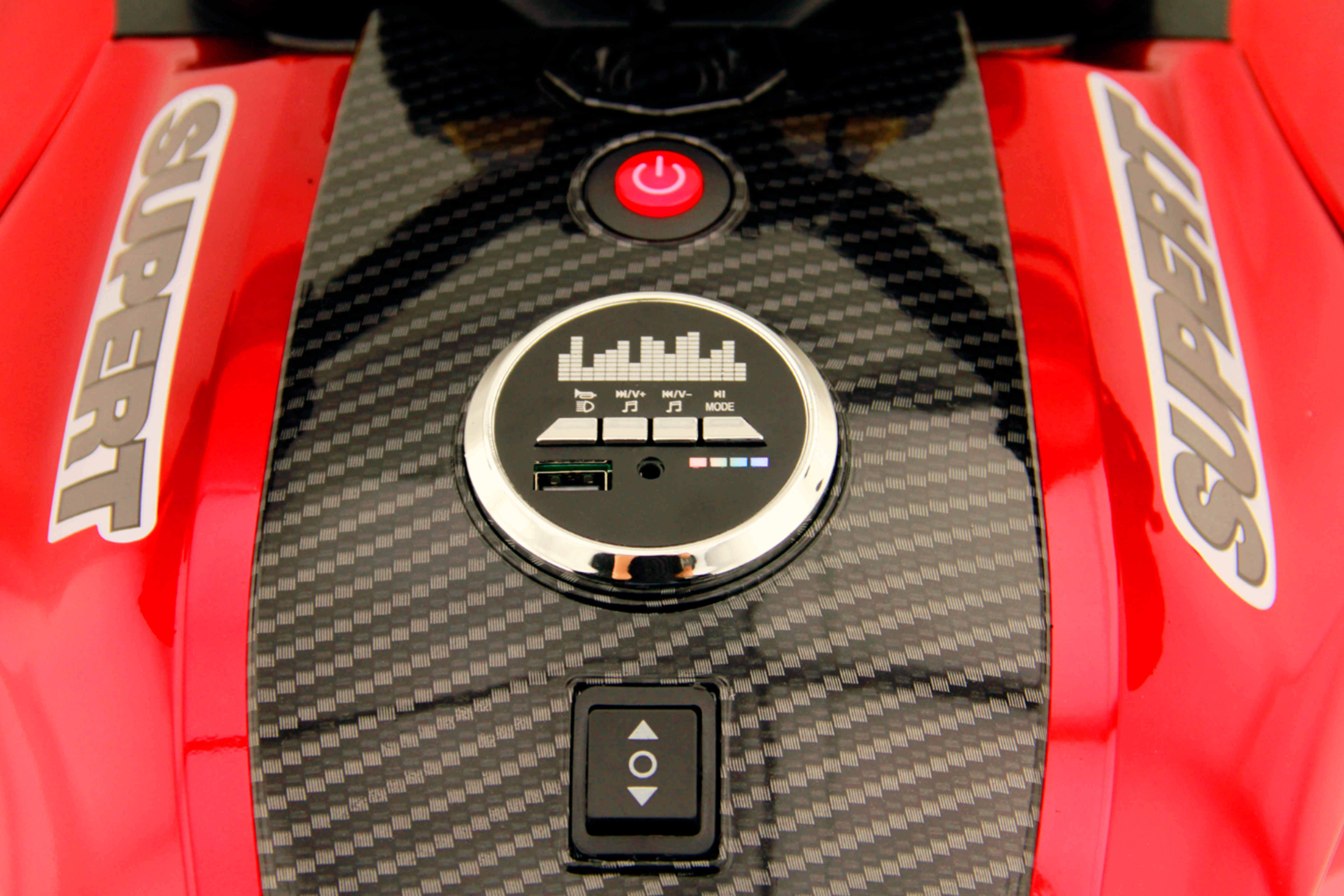 Moto Supert Duo Vermelha 12V - Image 8