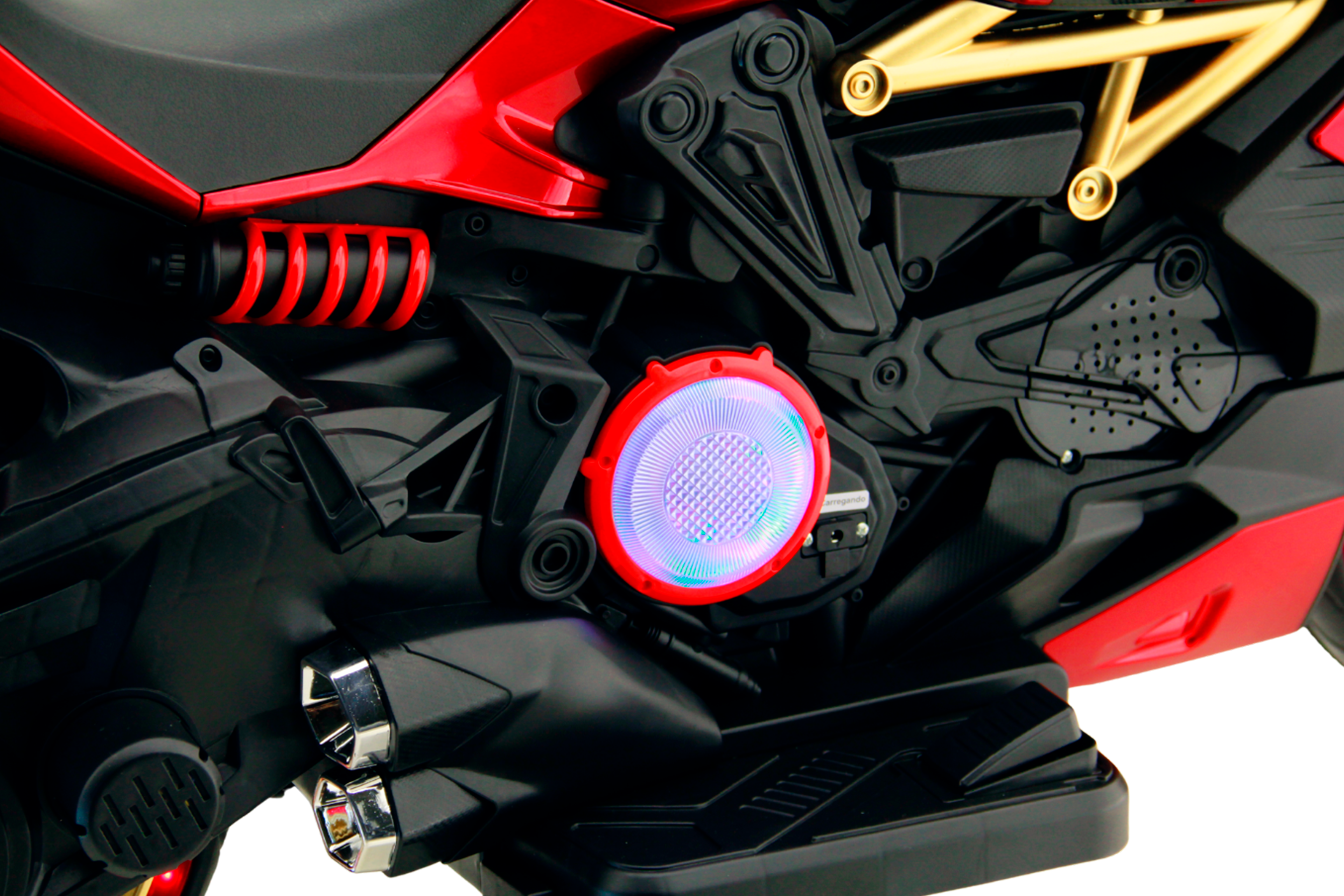Moto Supert Duo Vermelha 12V - Image 10