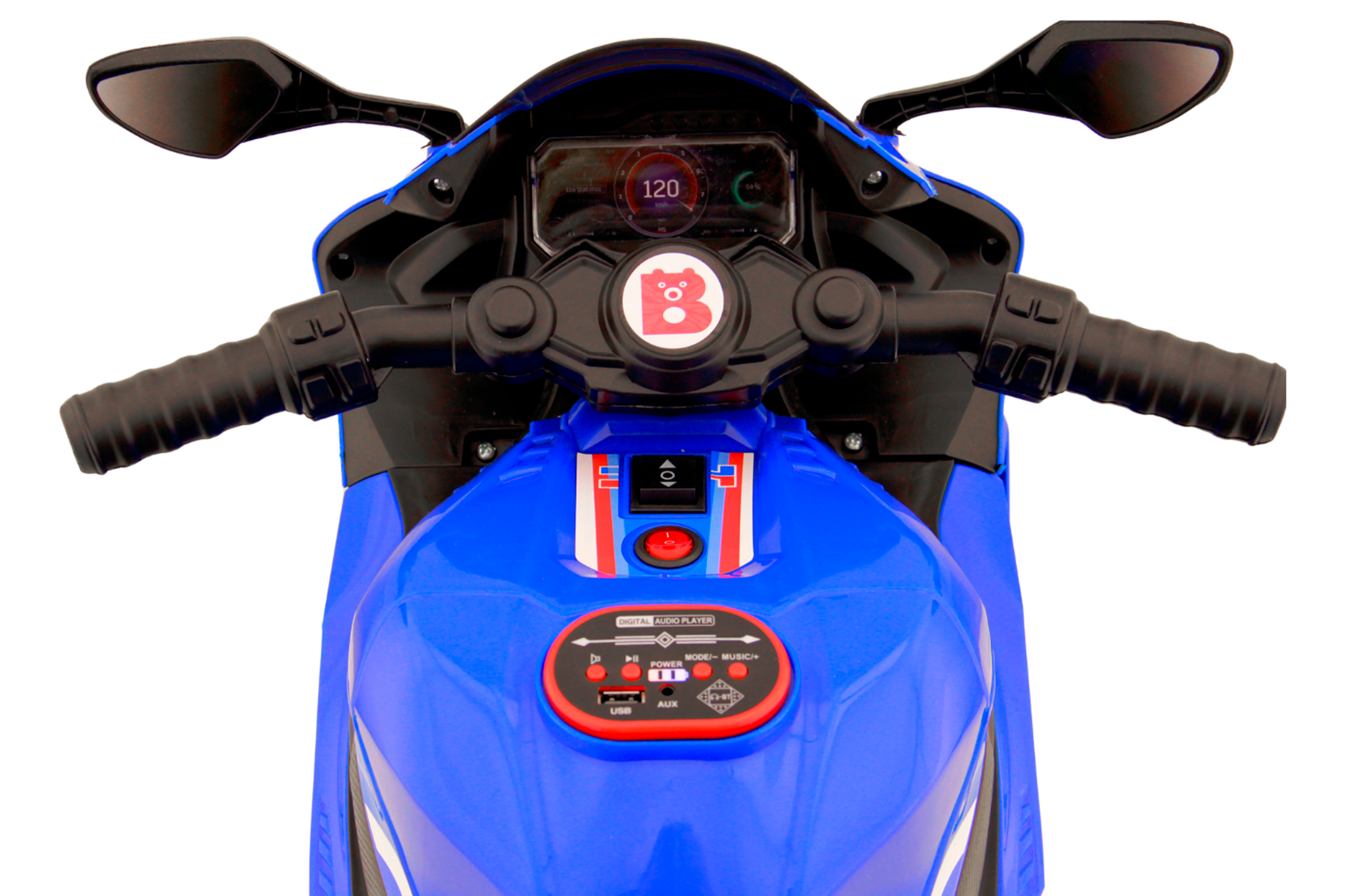 Moto Sport Trike Azul 12V - Image 4