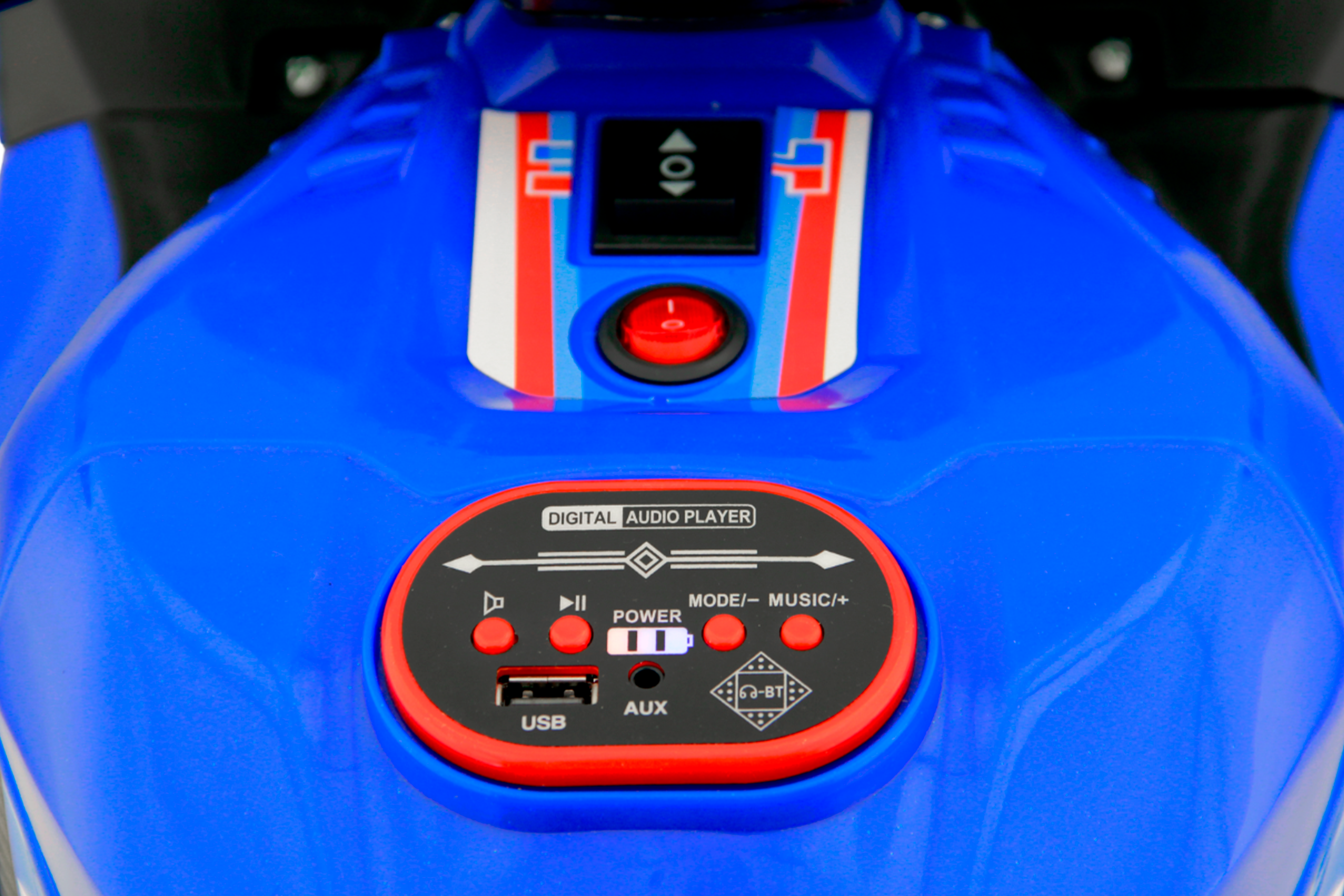 Moto Sport Trike Azul 12V - Image 5