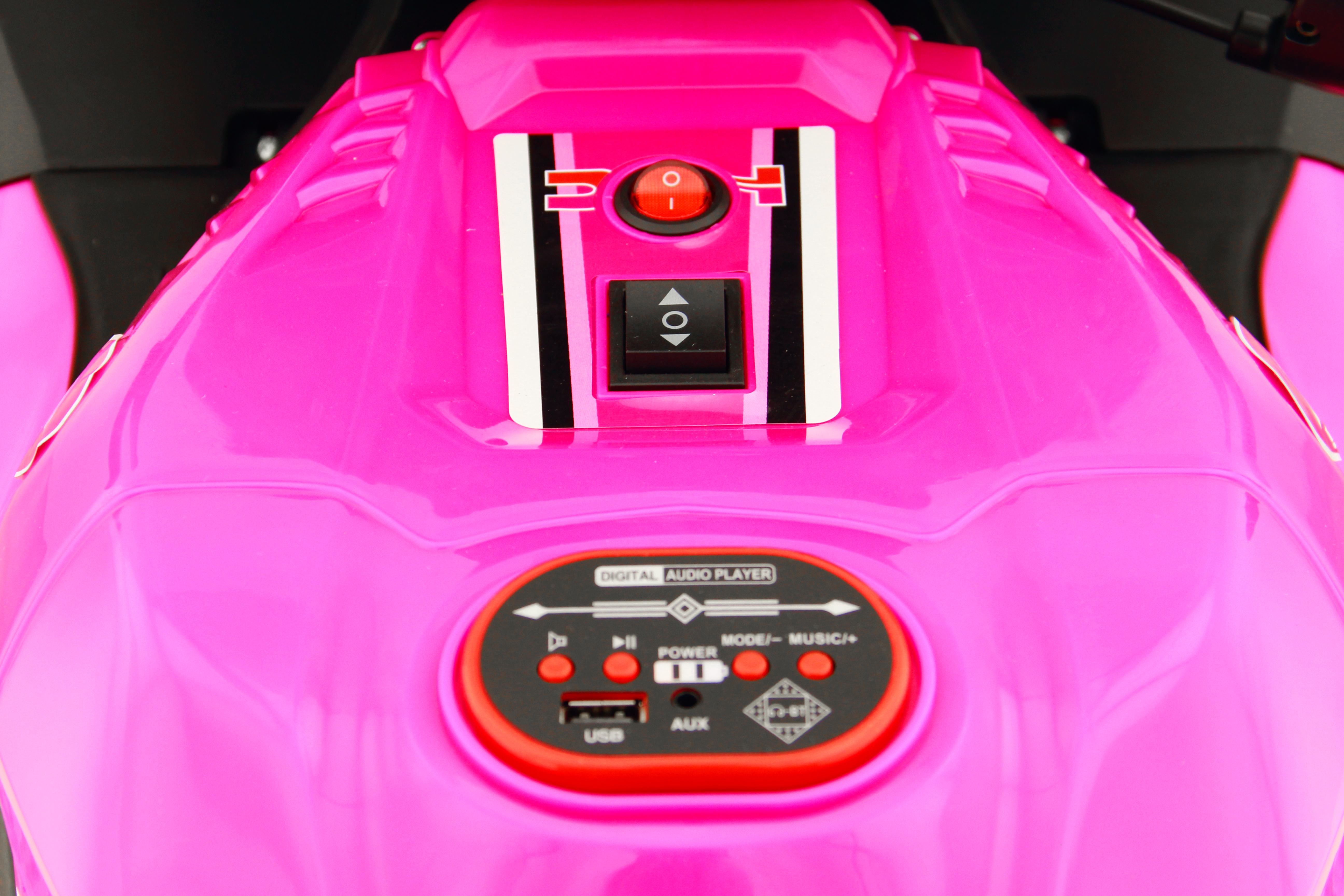 Moto Turbo Sport Trike Rosa 12V - Image 8