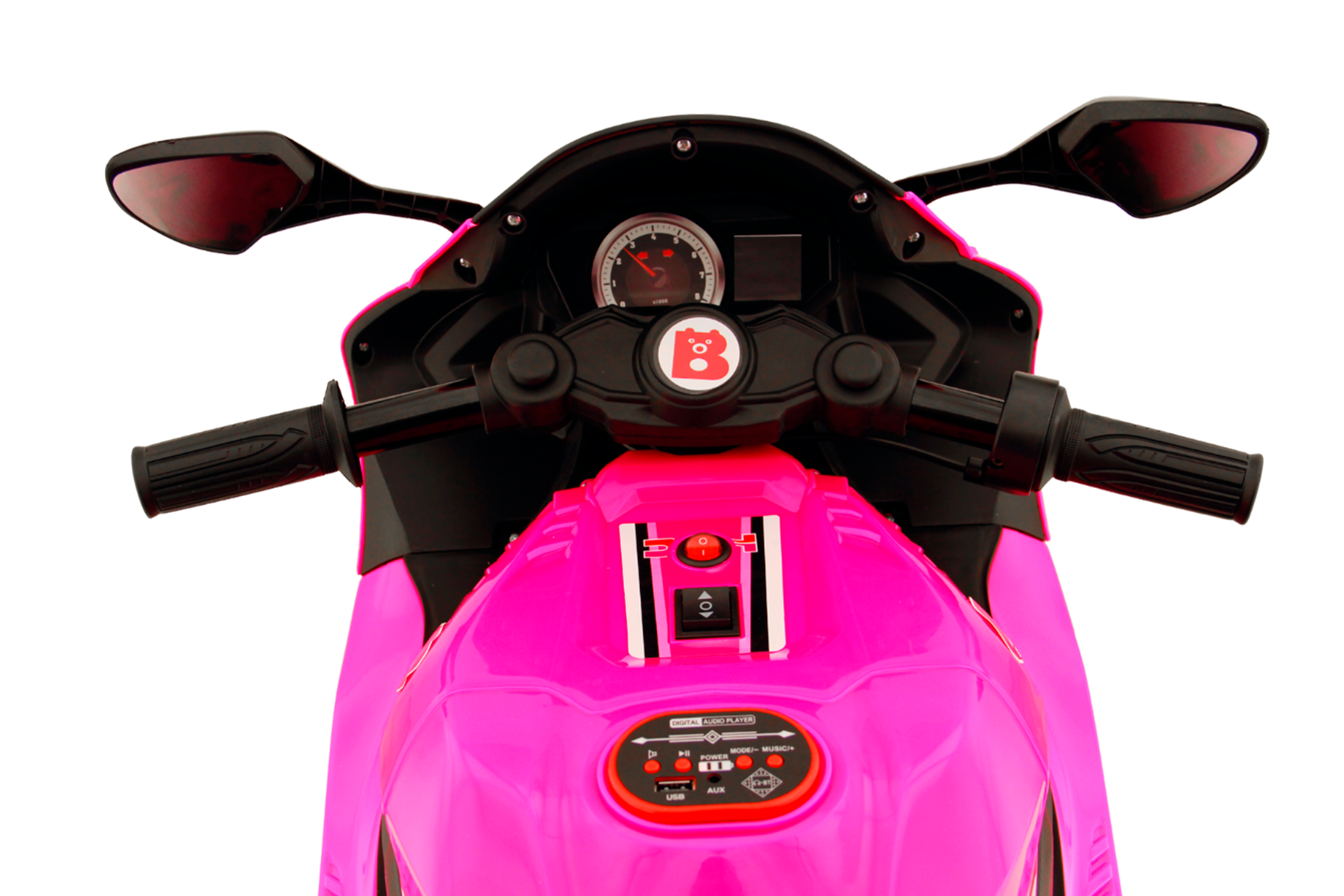 Moto Turbo Sport Trike Rosa 12V - Image 7