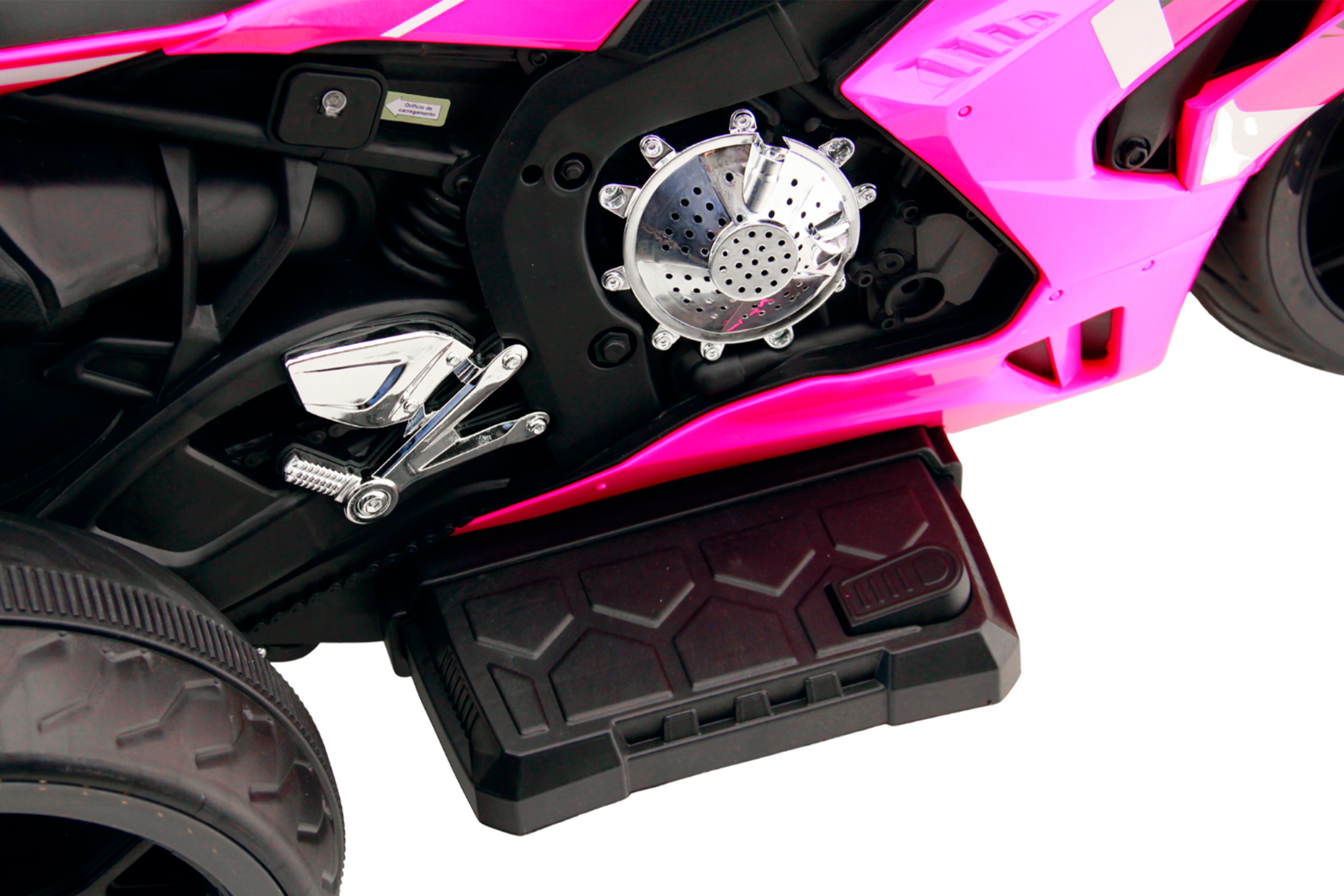 Moto Turbo Sport Trike Rosa 12V - Image 6