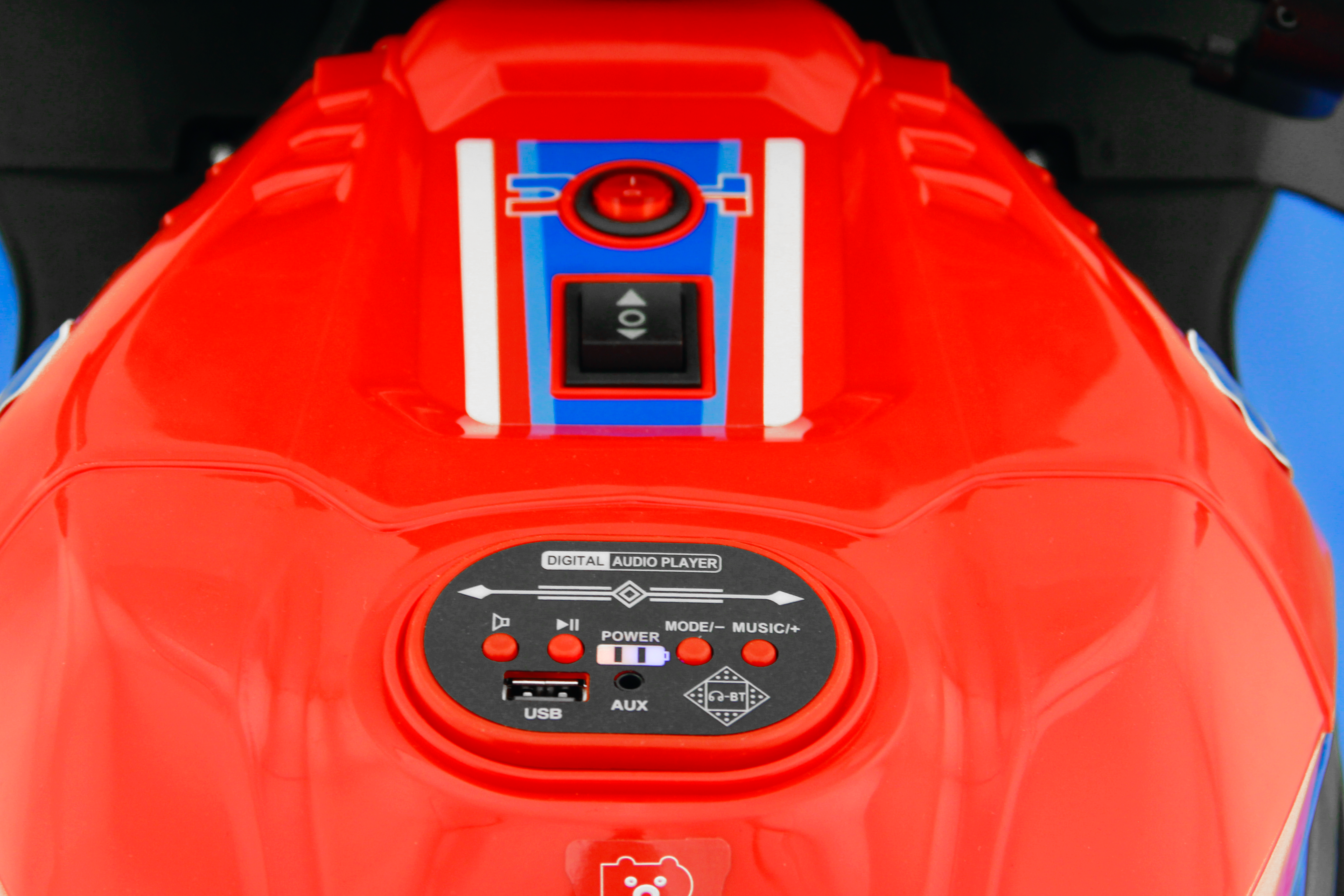 Moto Turbo Sport Duo Vermelha 12V - Image 7