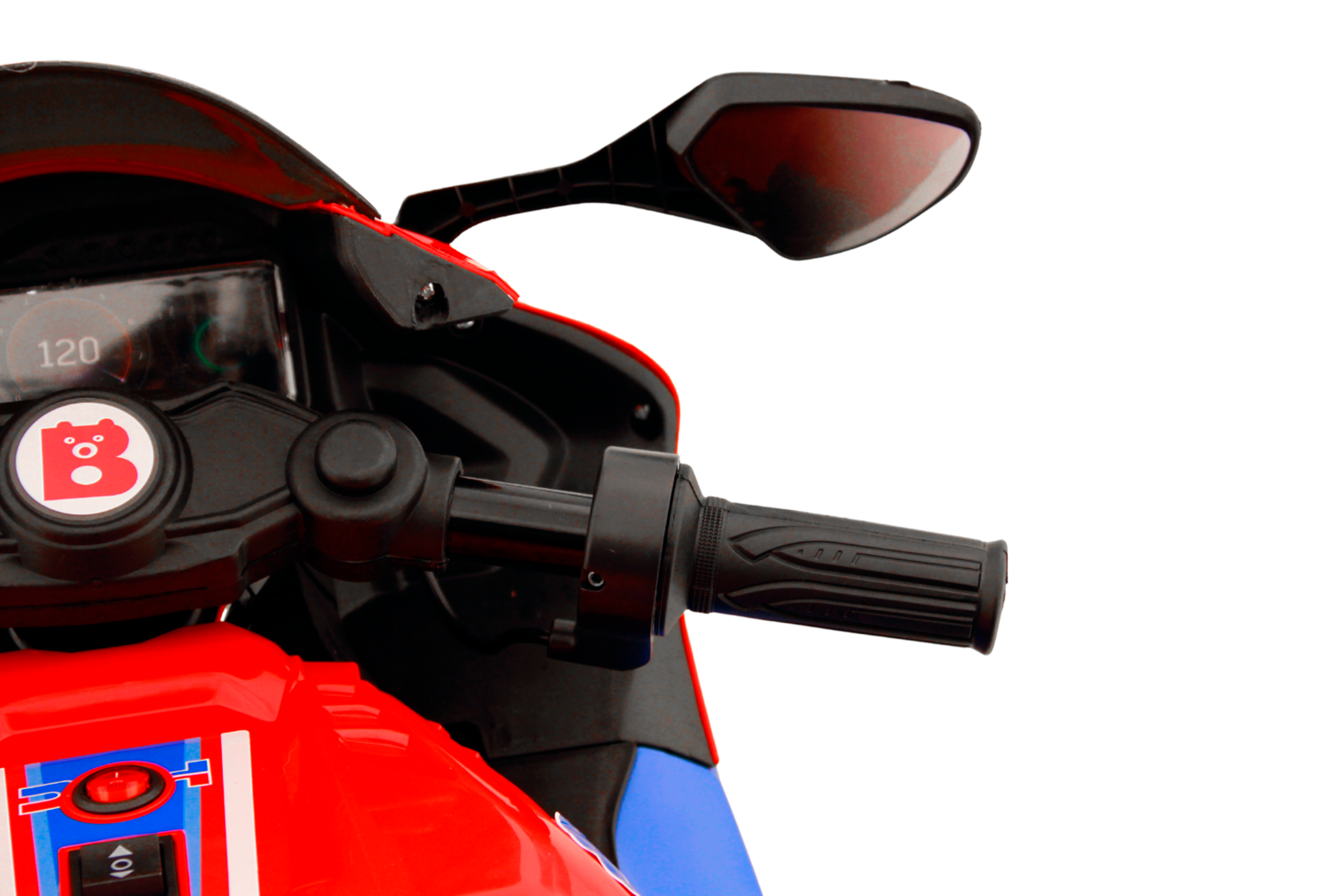 Moto Turbo Sport Duo Vermelha 12V - Image 8