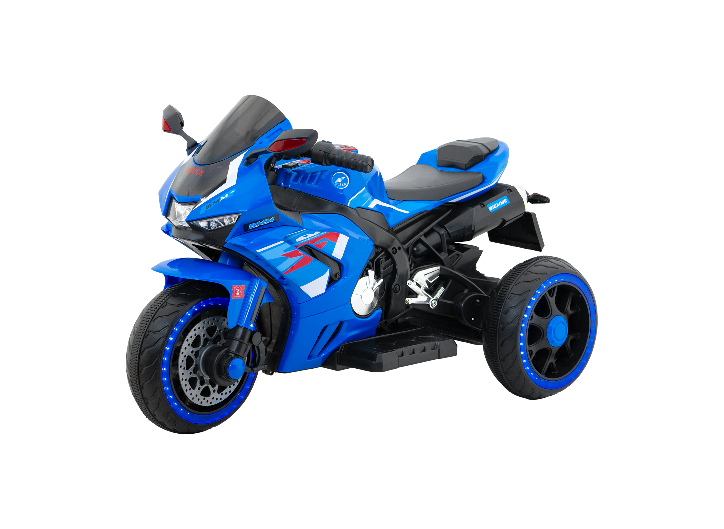 Moto Sport Trike Azul 12V - Image 3