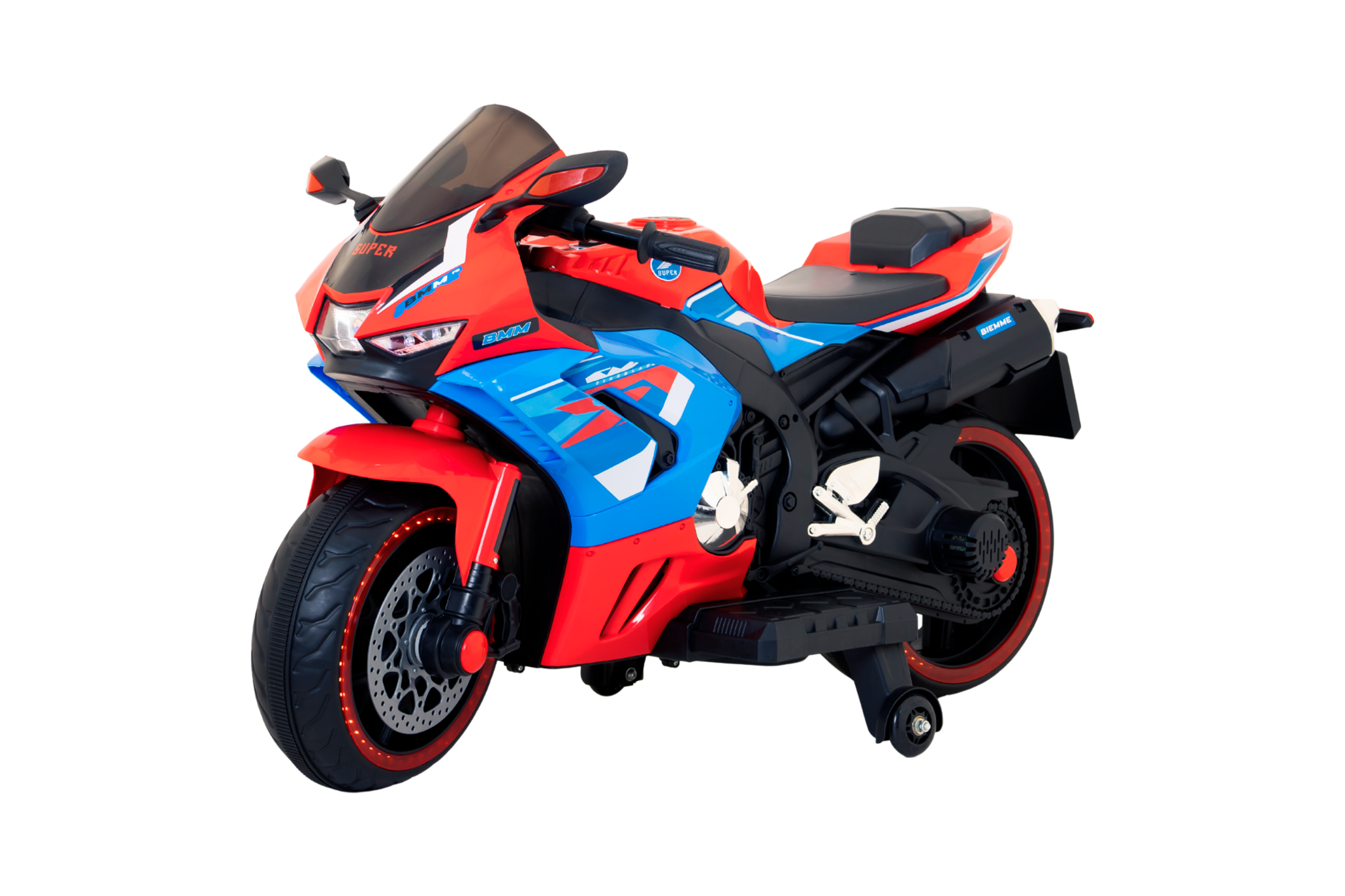 Moto Turbo Sport Duo Vermelha 12V - Image 3