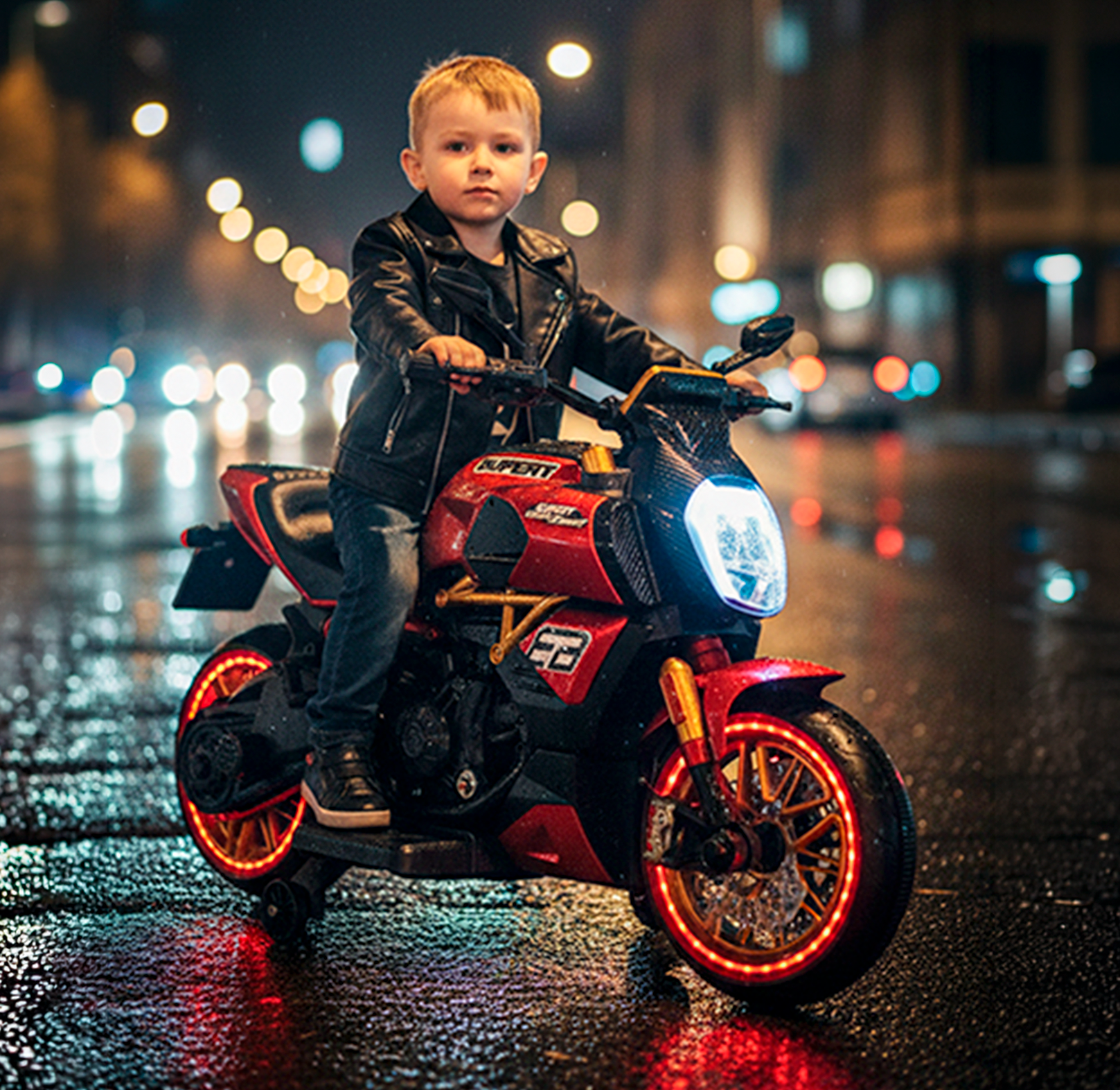 Moto Supert Duo Vermelha 12V