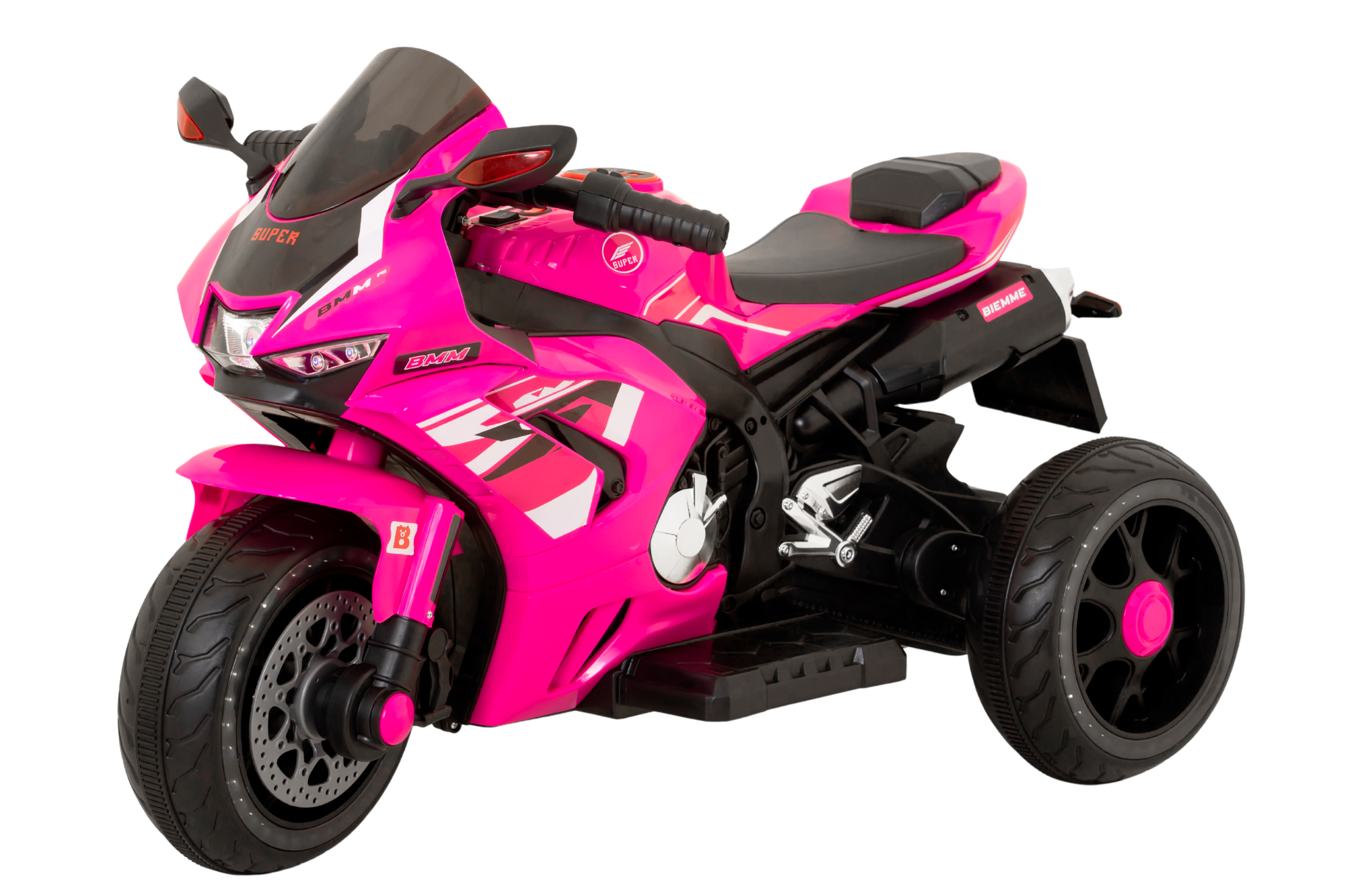 Moto Turbo Sport Trike Rosa 12V - Image 3